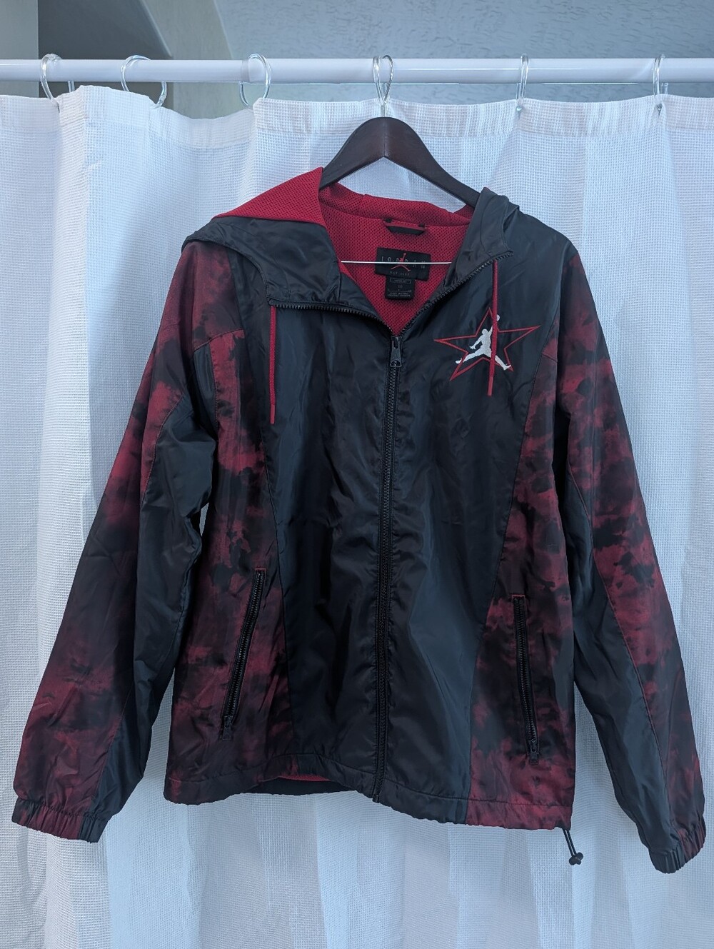 Nike Men's Air Jordan Legacy AJ6 Full Zip Jacket Black